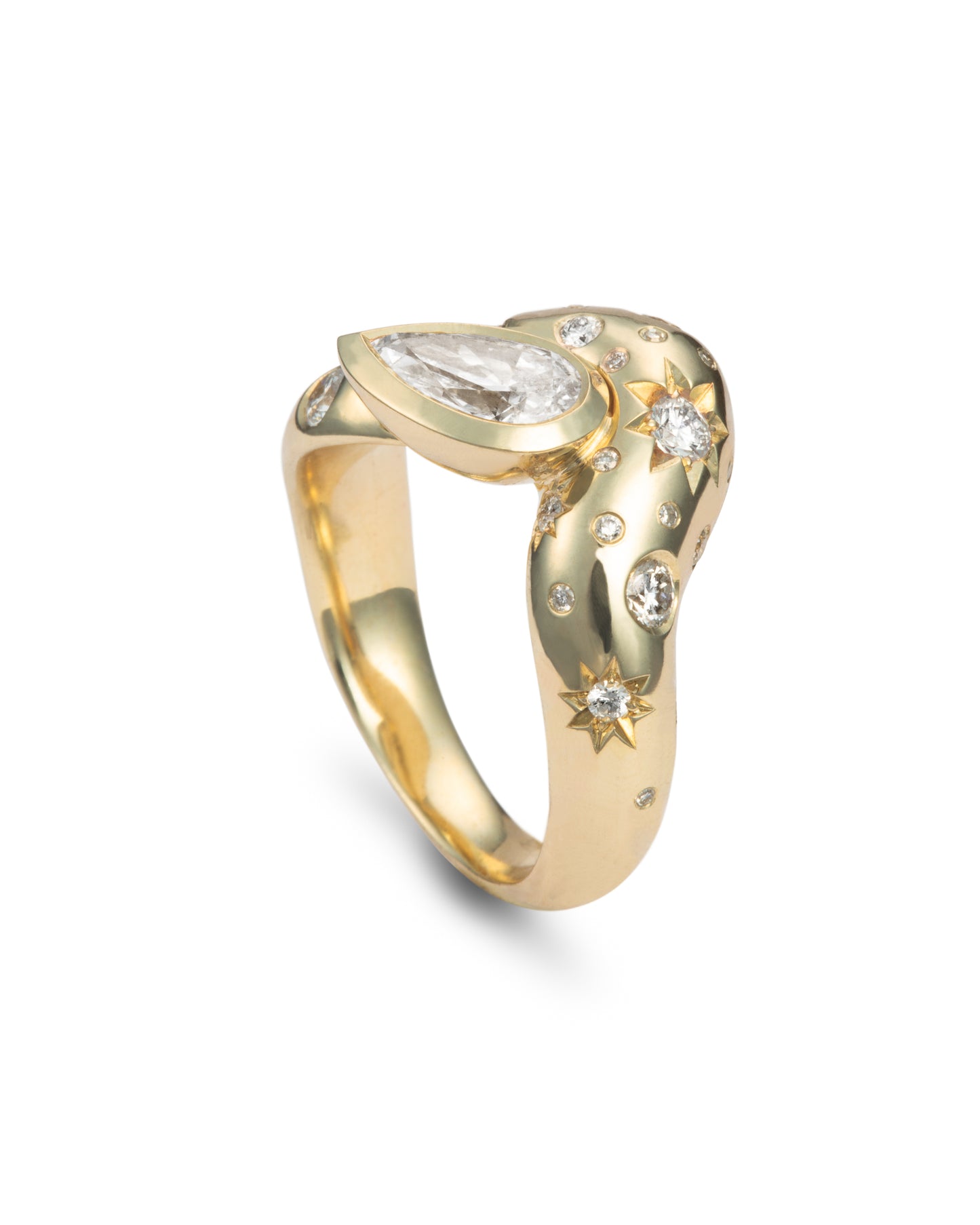 Tangent Ring | Diamond