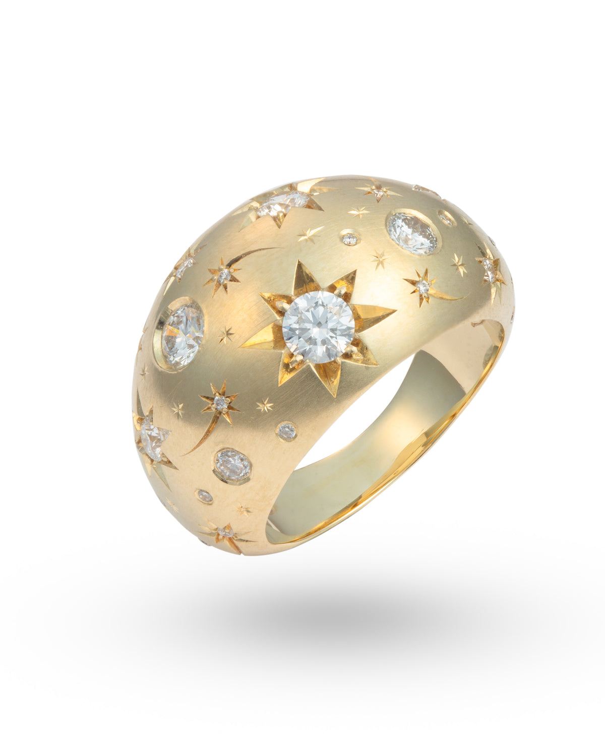 Samad Rind Stargazer XL Bombé Ring – Balint Samad